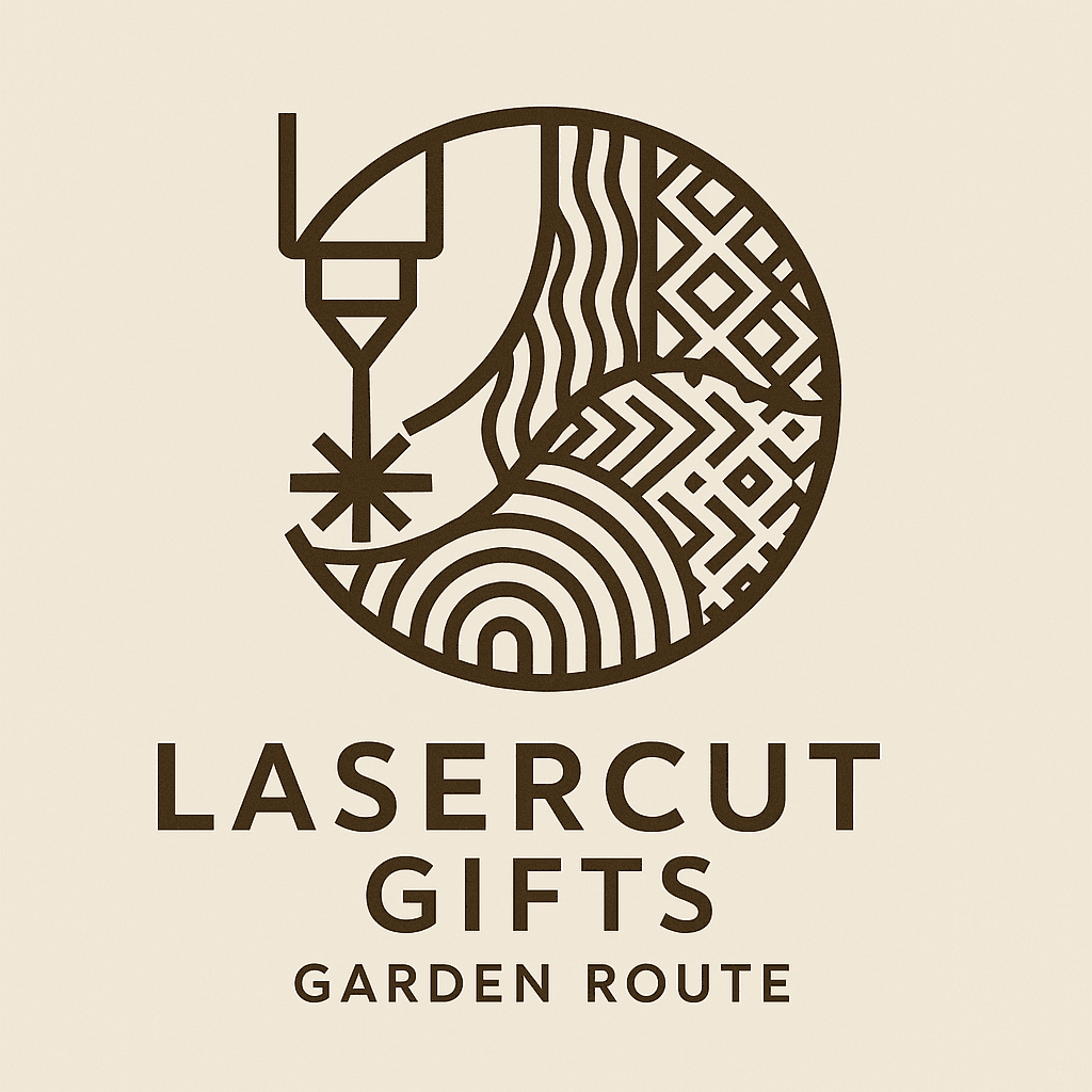 Naamborde vir gastehuise 17 lasercut logo